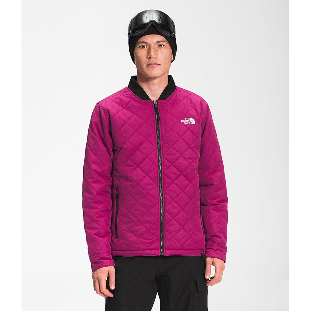 The North Face Insulated Jacket Mens Australia - The North Face Jester Rose / Black (IQT-975243)